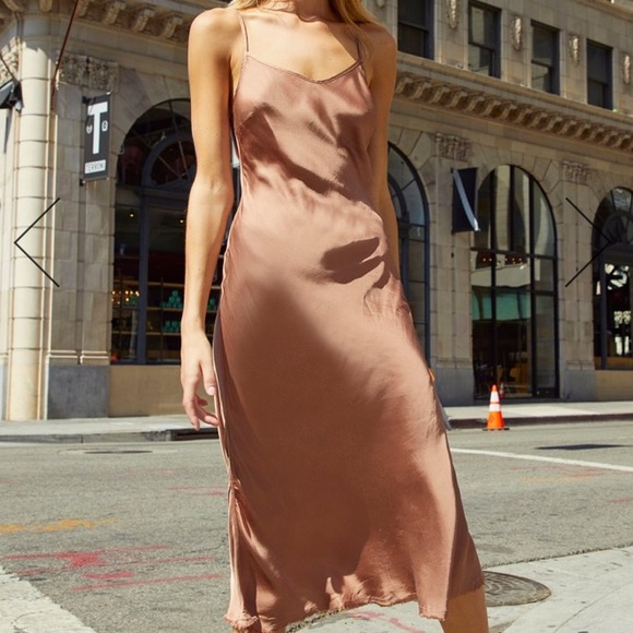 nation ltd slip dress